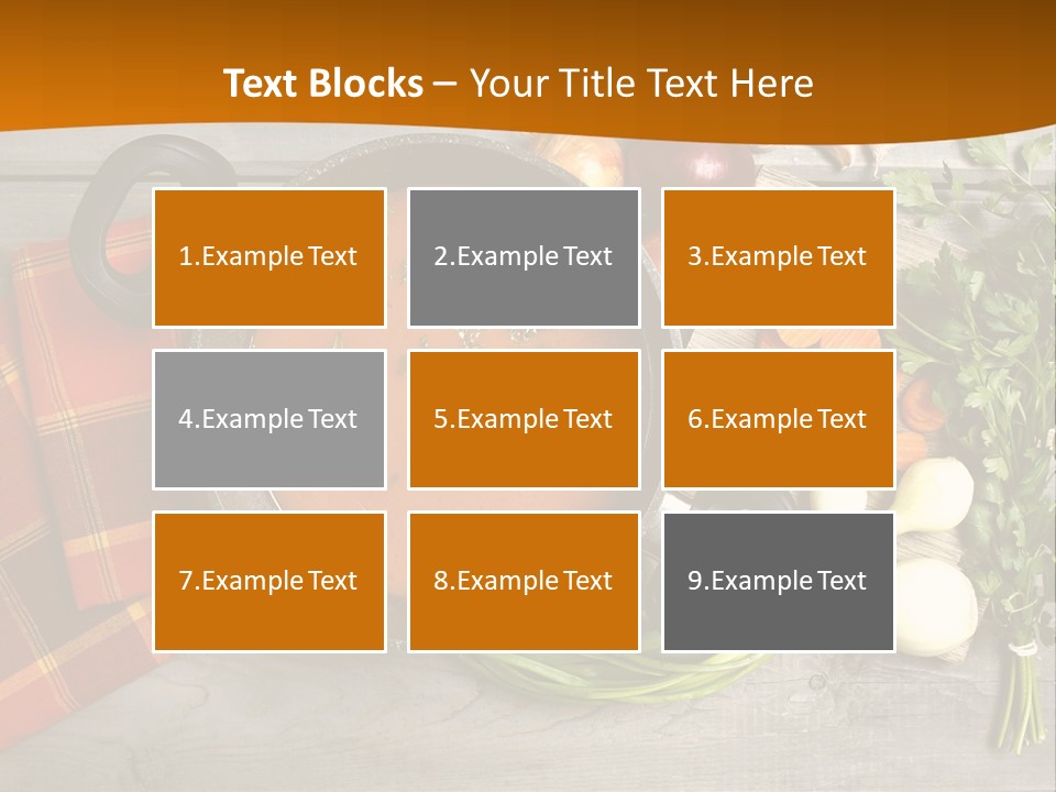 Green Gourmet Garden PowerPoint Template