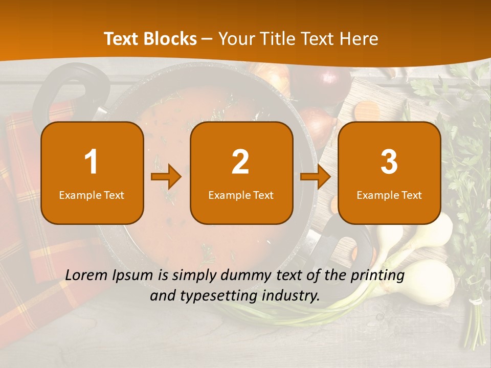 Green Gourmet Garden PowerPoint Template