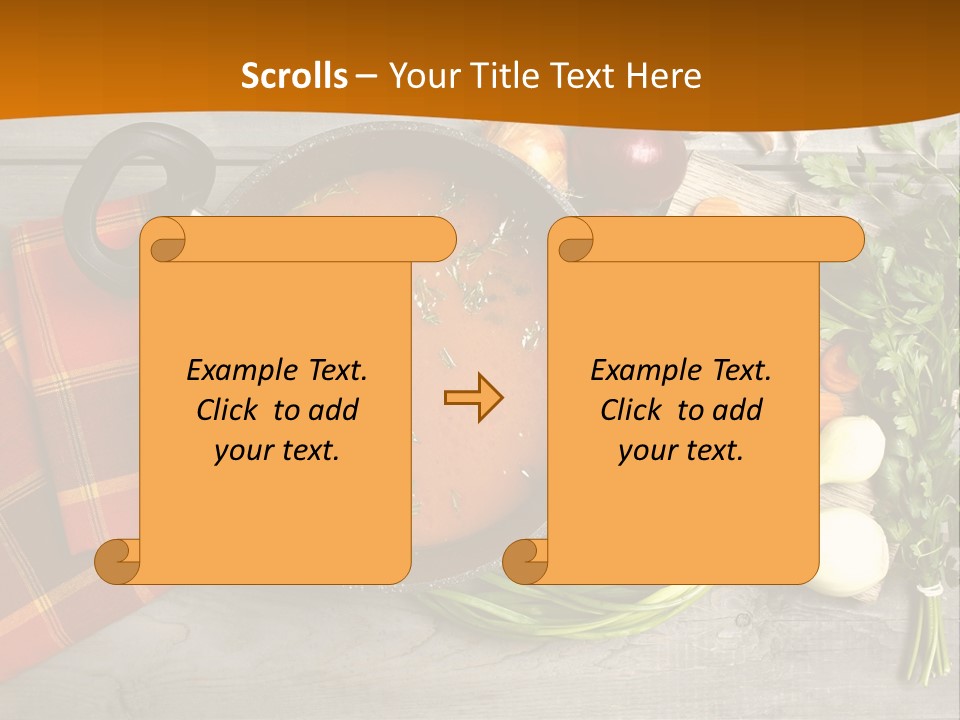 Green Gourmet Garden PowerPoint Template
