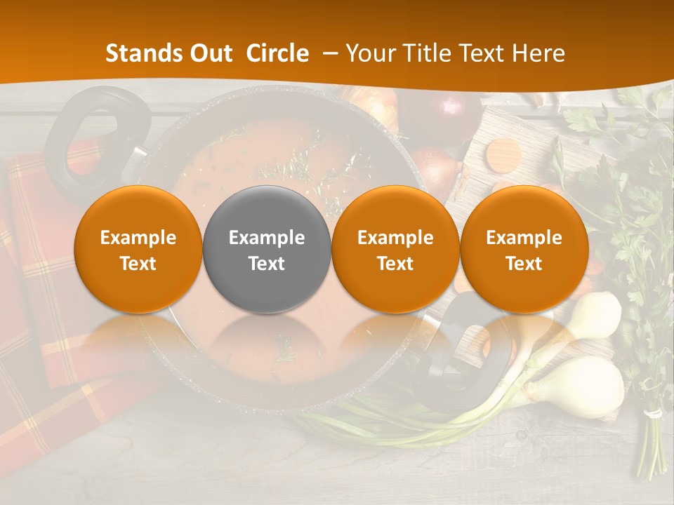 Green Gourmet Garden PowerPoint Template