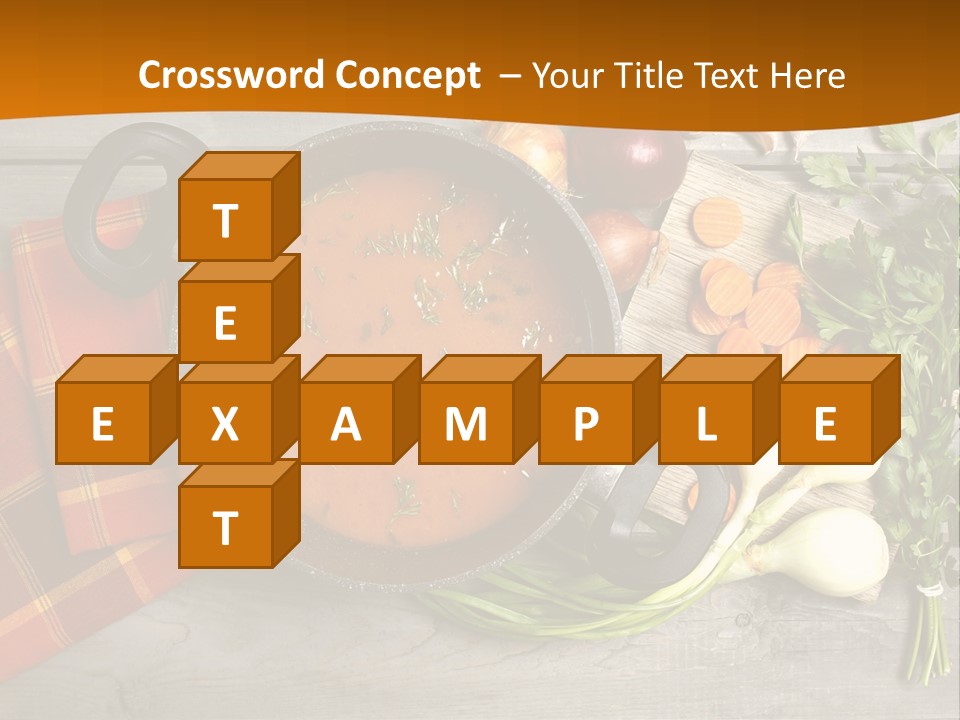 Green Gourmet Garden PowerPoint Template