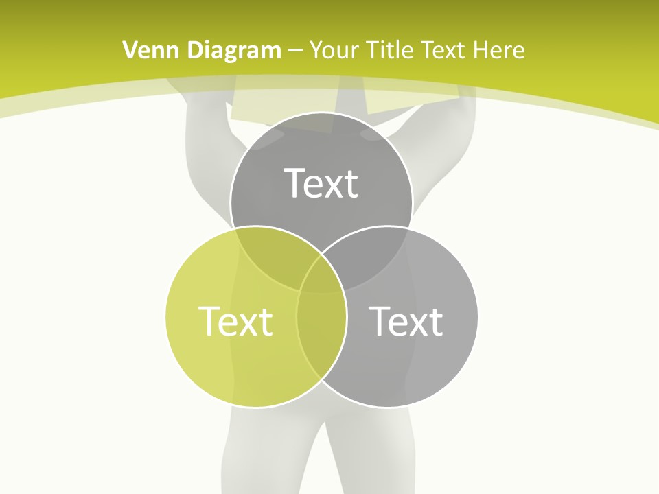 D Small Person Stickynote Memory PowerPoint Template