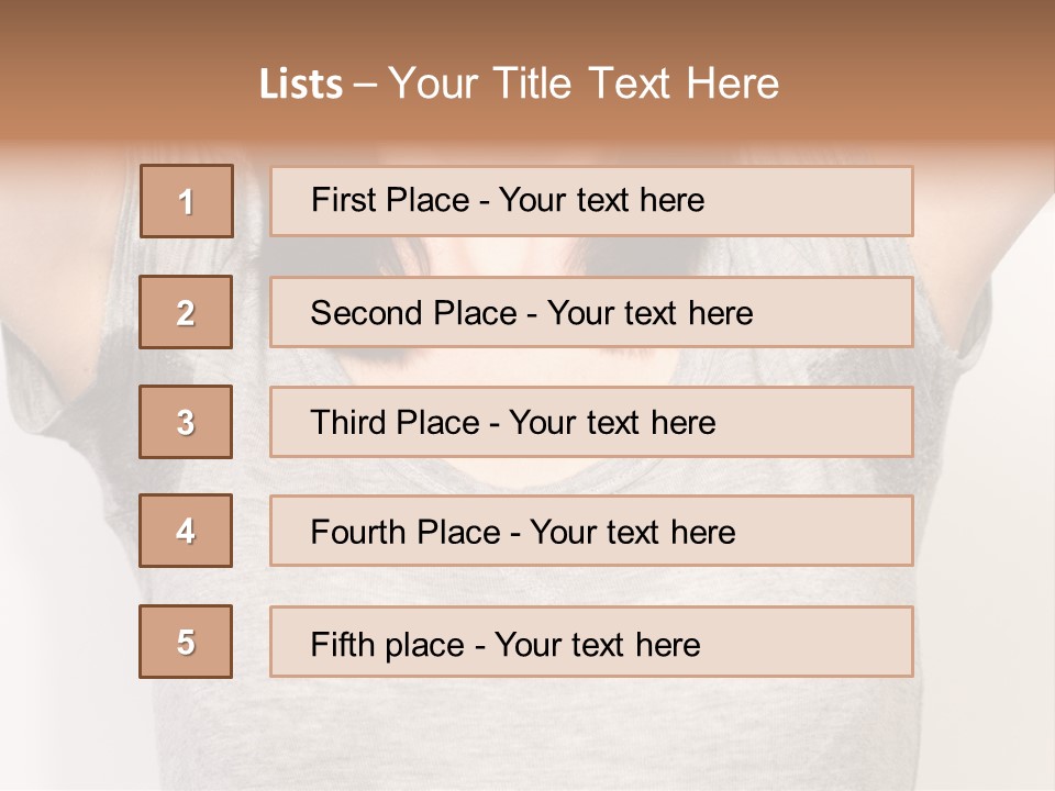 People Top One PowerPoint Template