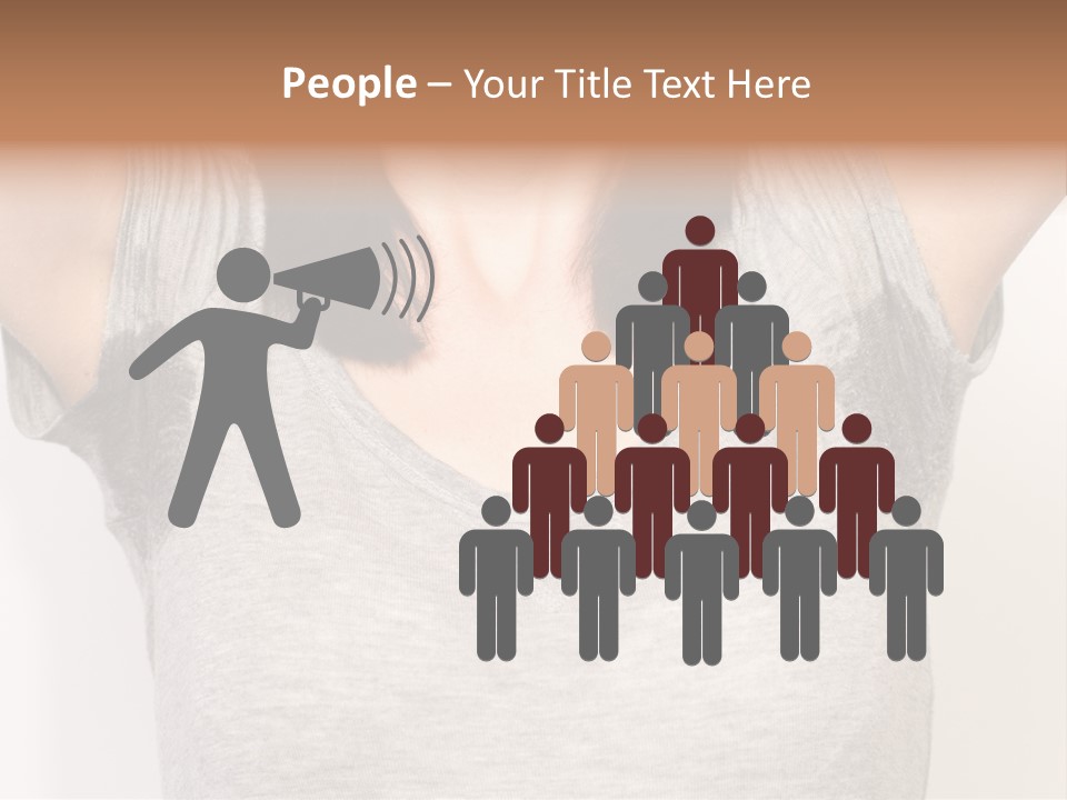People Top One PowerPoint Template