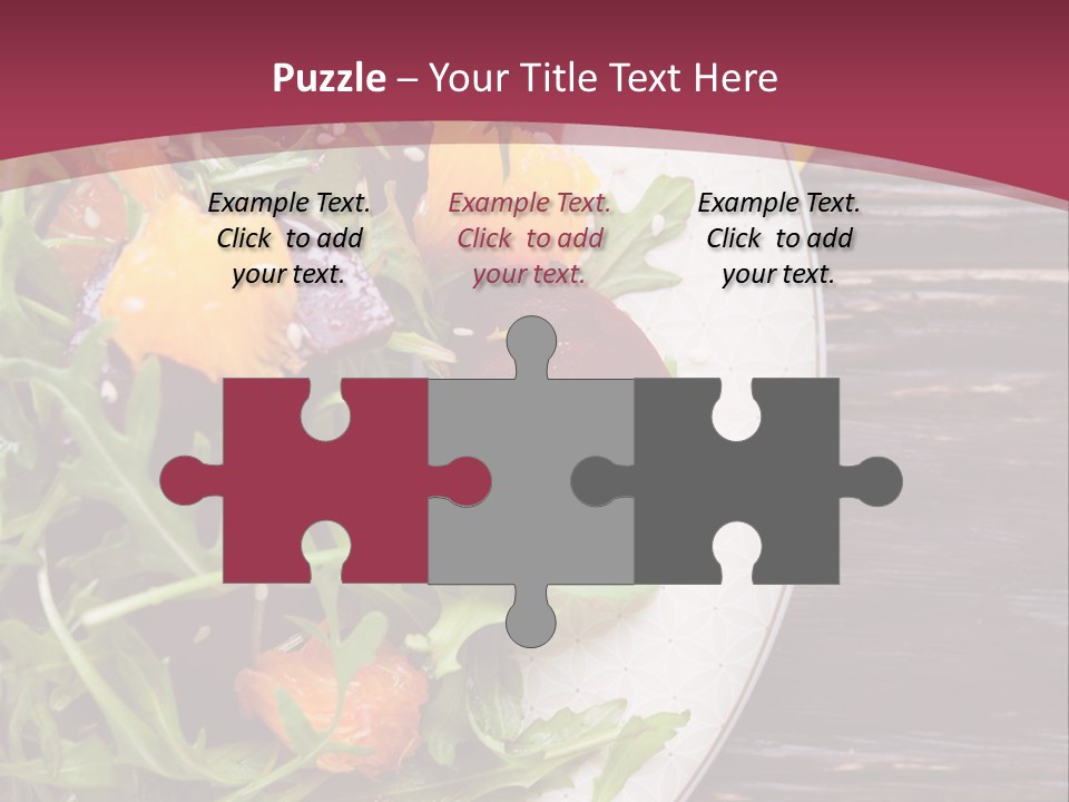 Sauce Vitamin Food PowerPoint Template