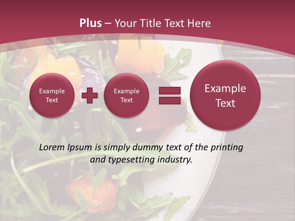 Sauce Vitamin Food PowerPoint Template