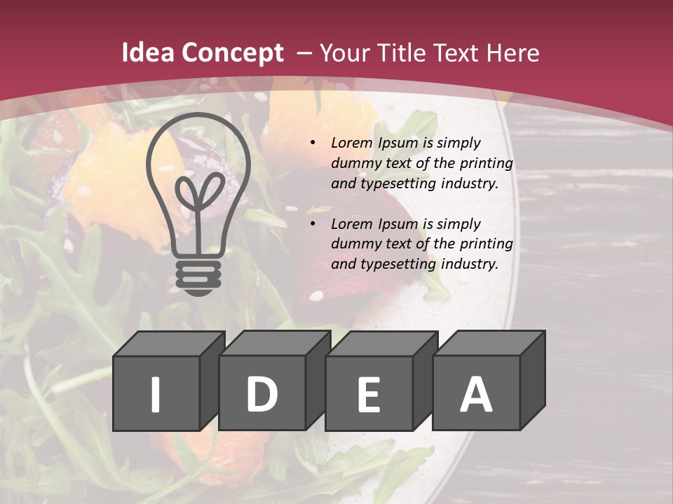 Sauce Vitamin Food PowerPoint Template