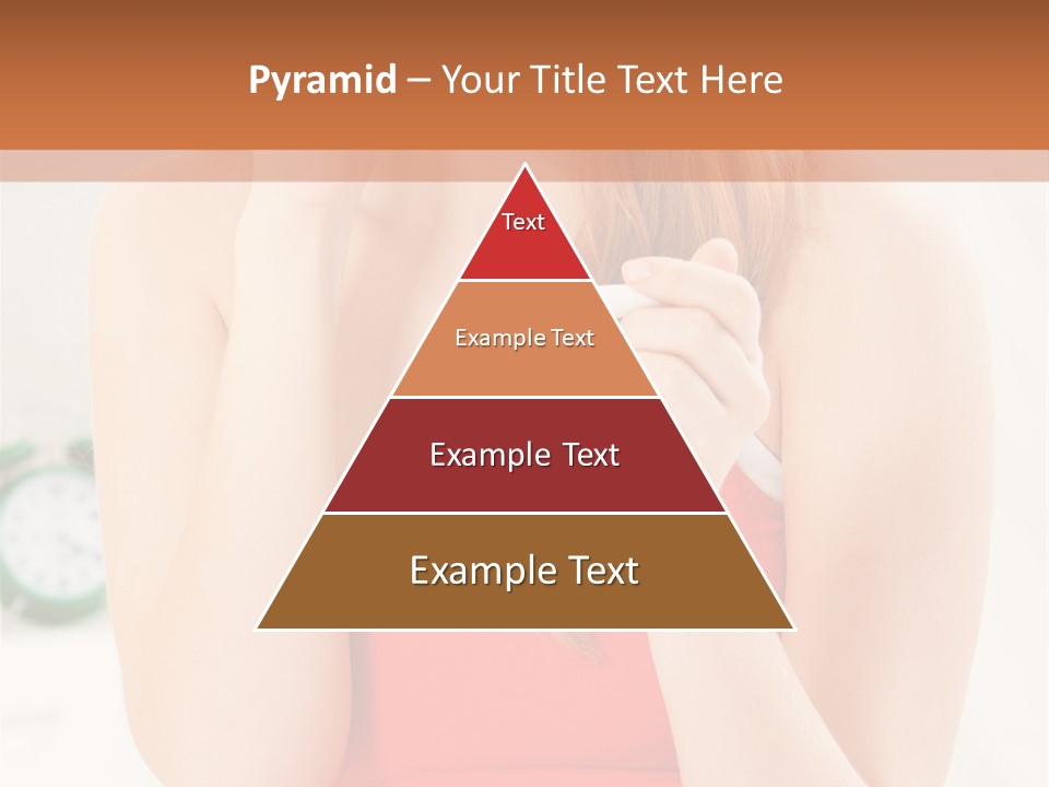 Hair Holding Young PowerPoint Template