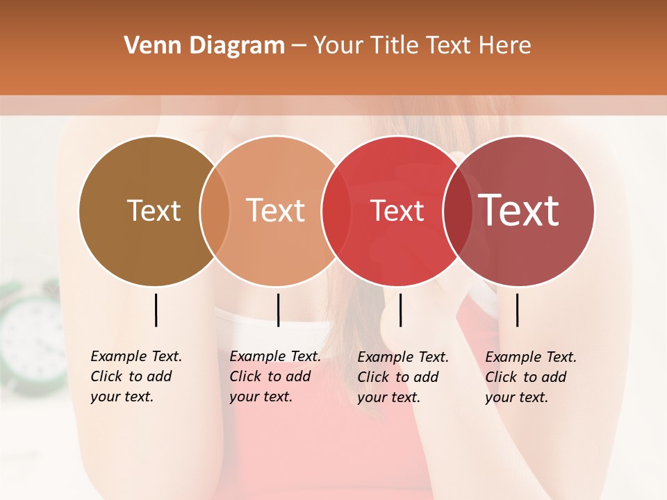 Hair Holding Young PowerPoint Template