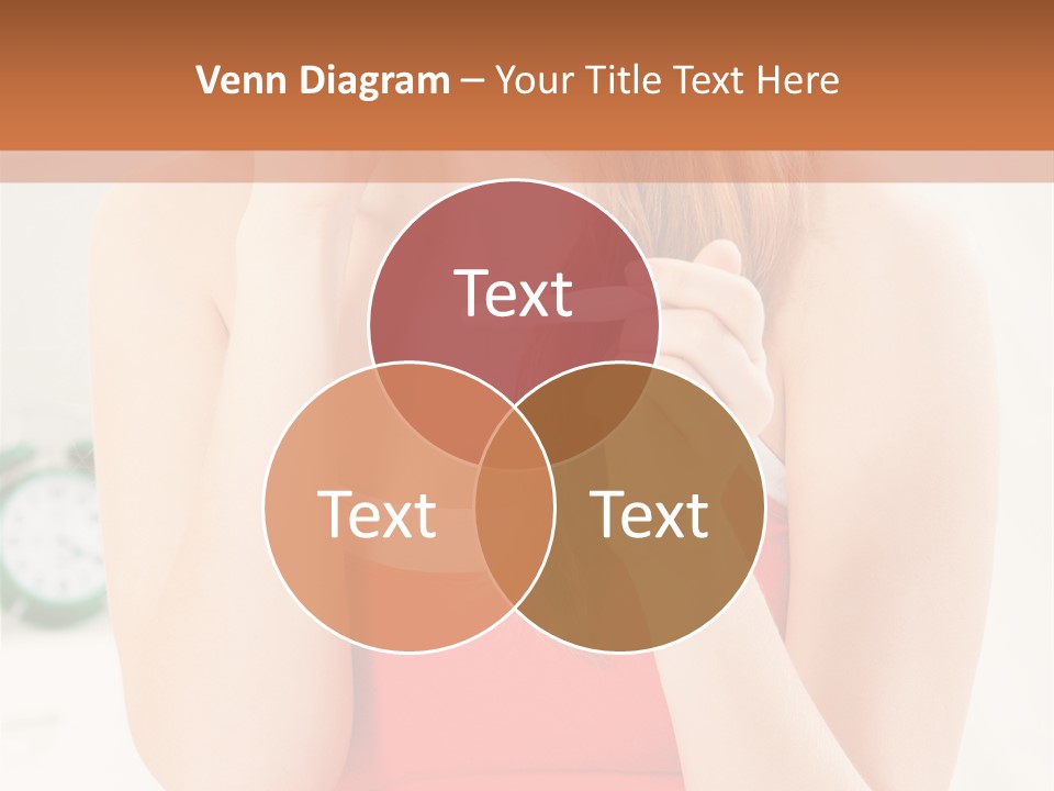 Hair Holding Young PowerPoint Template