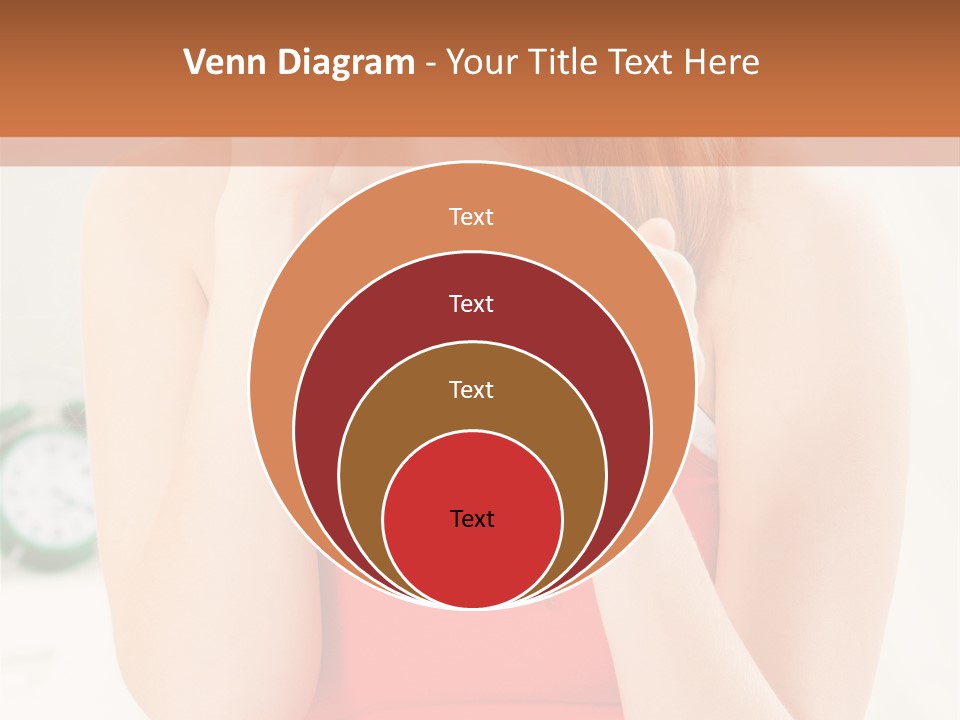 Hair Holding Young PowerPoint Template