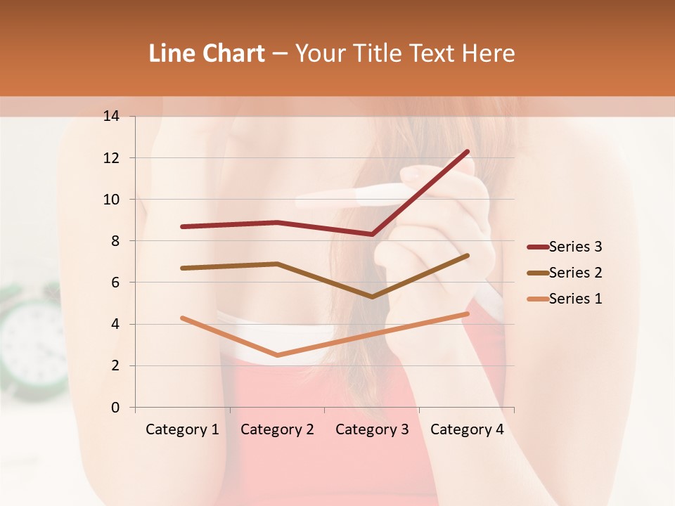 Hair Holding Young PowerPoint Template