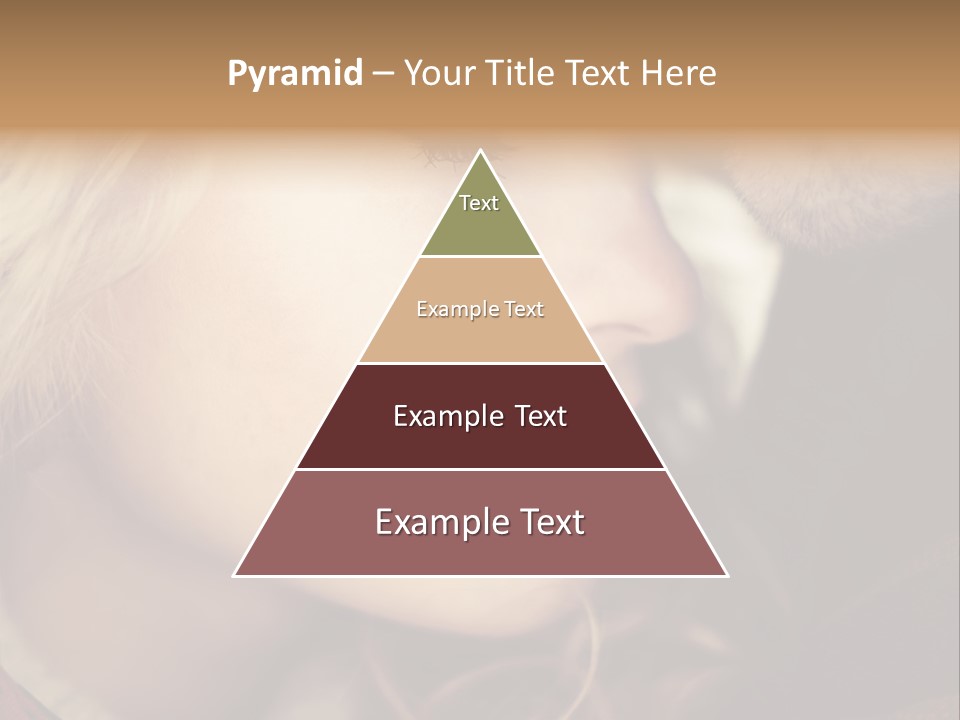 Girl Fashion Face PowerPoint Template