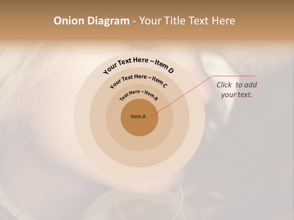 Girl Fashion Face PowerPoint Template