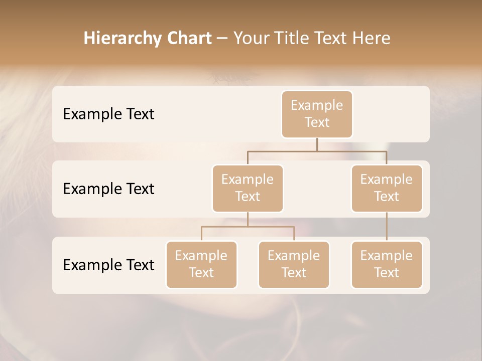 Girl Fashion Face PowerPoint Template