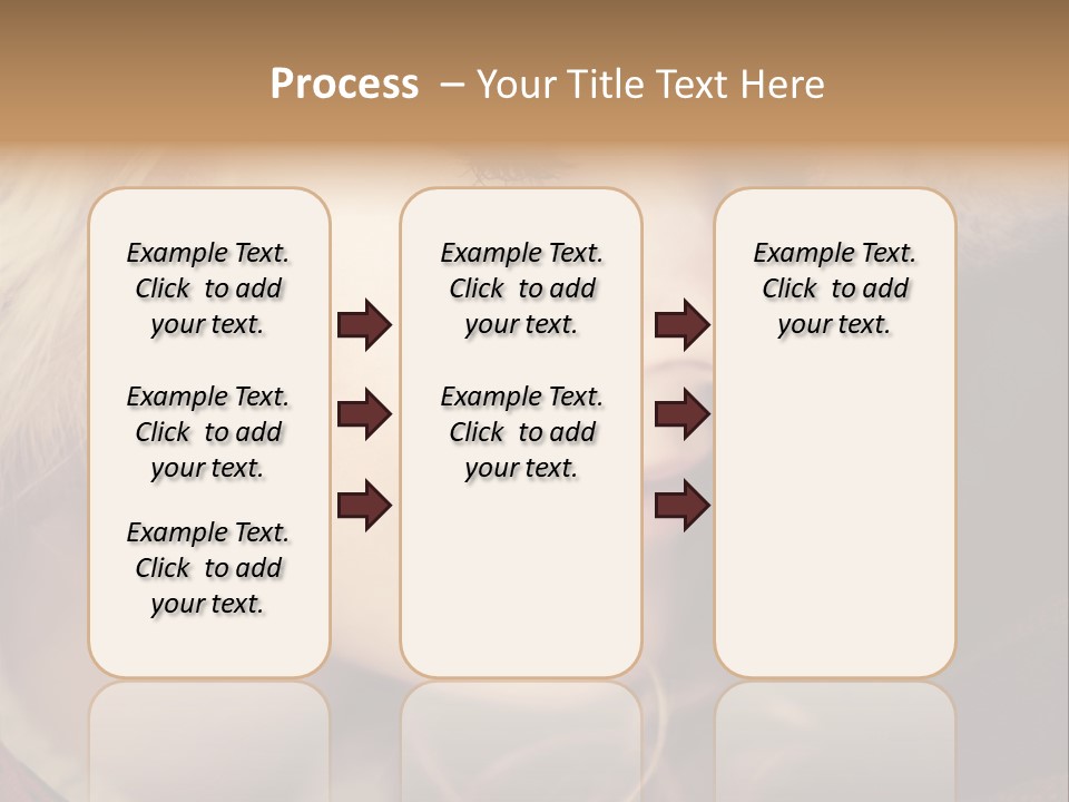 Girl Fashion Face PowerPoint Template