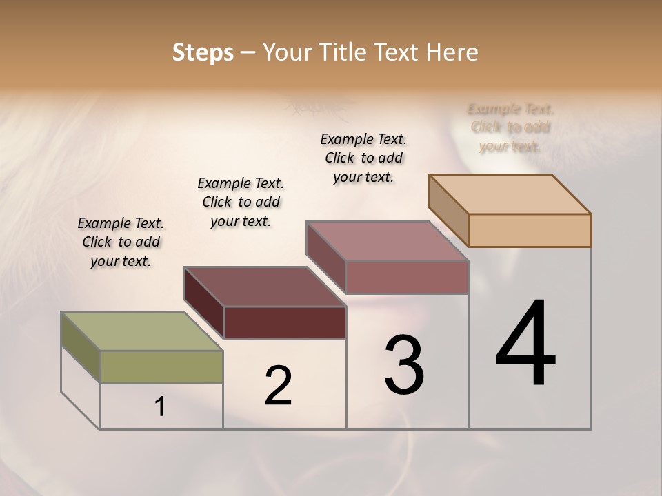 Girl Fashion Face PowerPoint Template