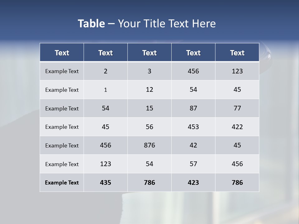 Executive Hand Girl PowerPoint Template