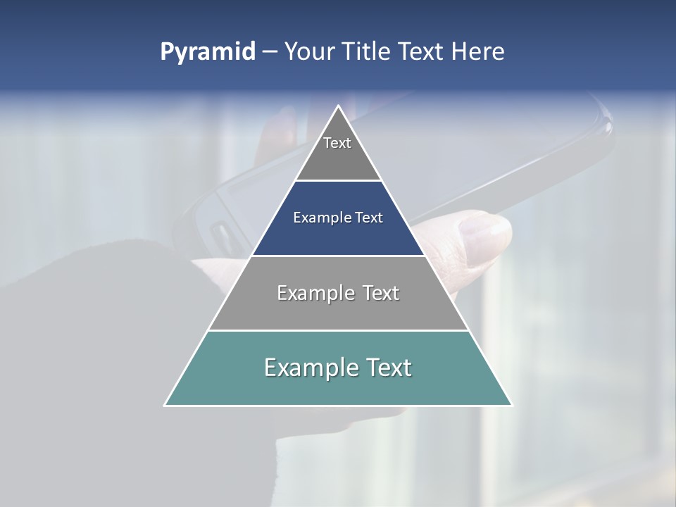Executive Hand Girl PowerPoint Template