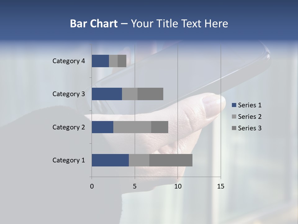 Executive Hand Girl PowerPoint Template