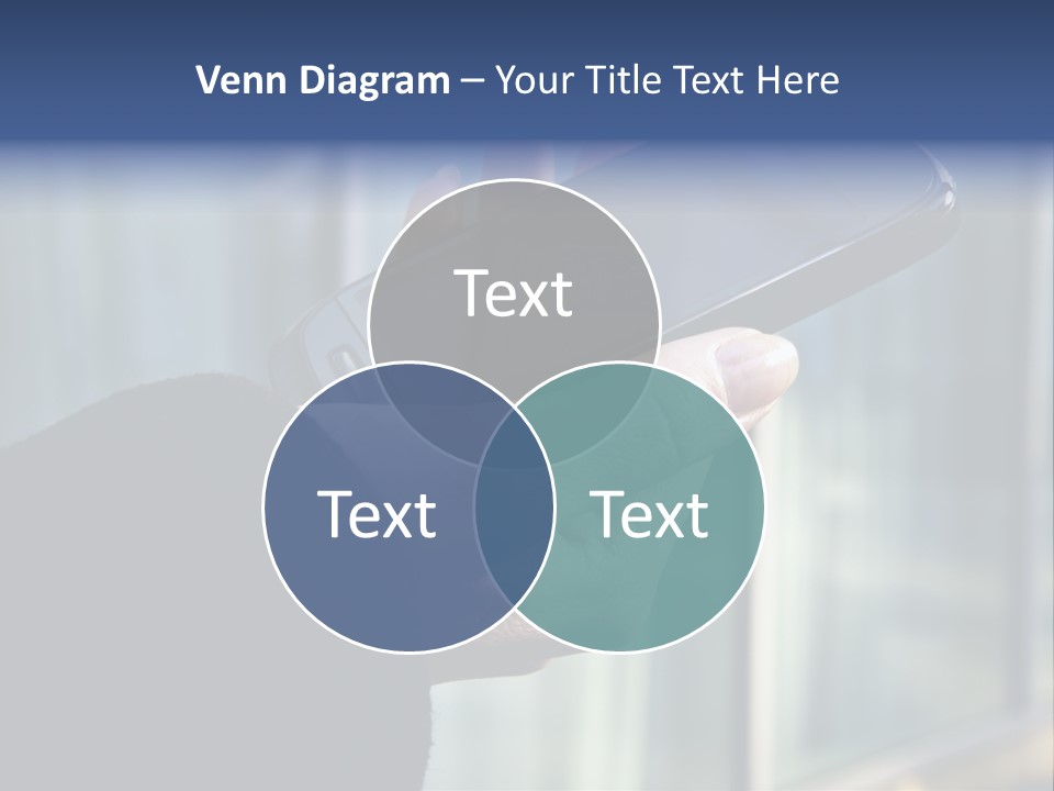 Executive Hand Girl PowerPoint Template