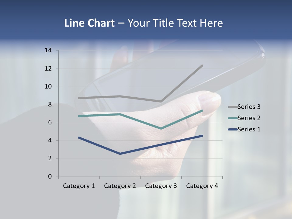 Executive Hand Girl PowerPoint Template
