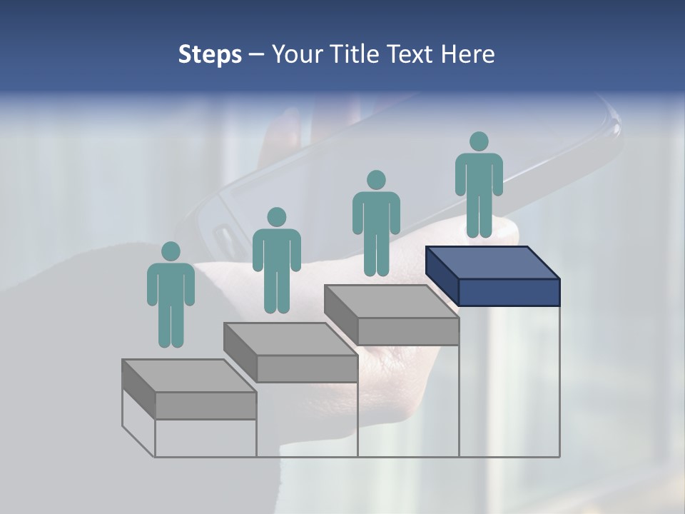 Executive Hand Girl PowerPoint Template