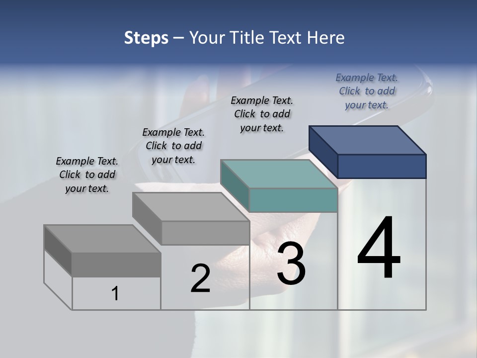 Executive Hand Girl PowerPoint Template