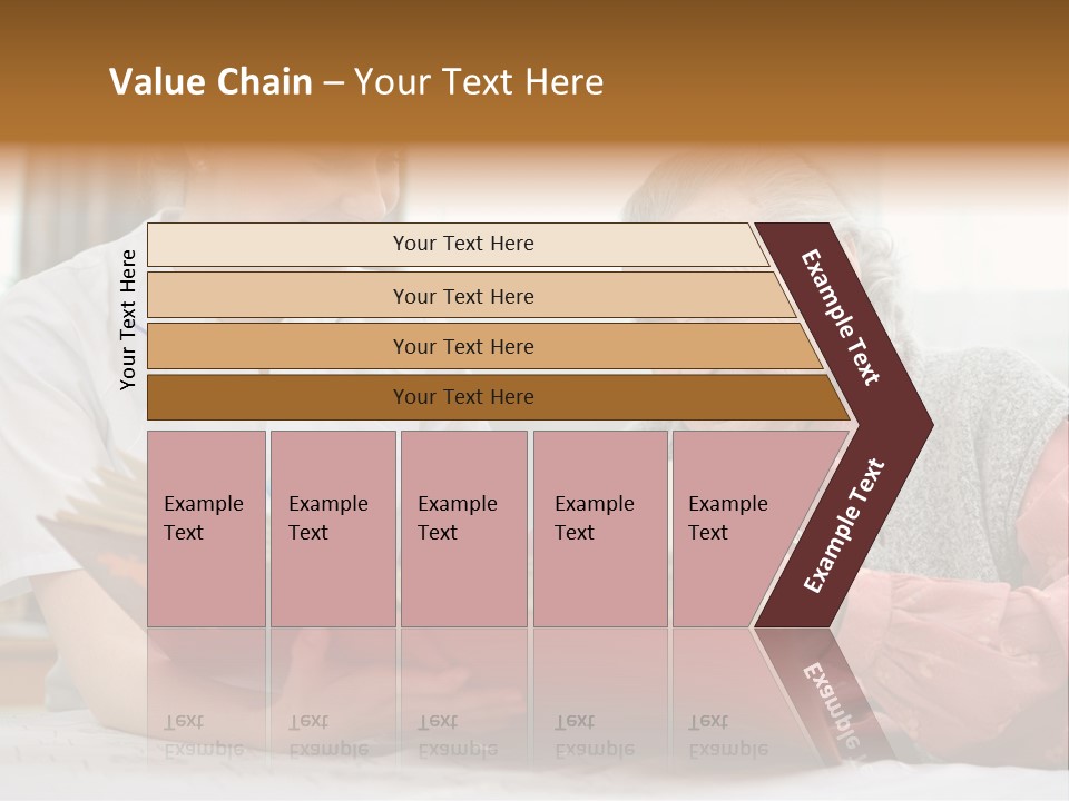 Help Cheerful Elderly PowerPoint Template
