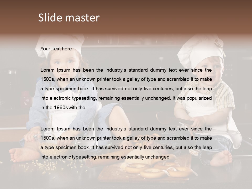 Snack Lunch Calorie PowerPoint Template