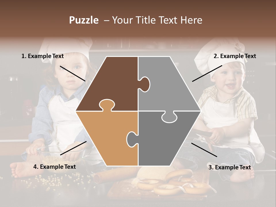 Snack Lunch Calorie PowerPoint Template