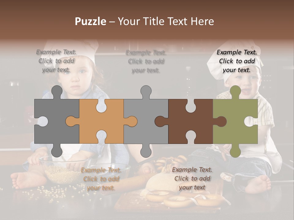 Snack Lunch Calorie PowerPoint Template