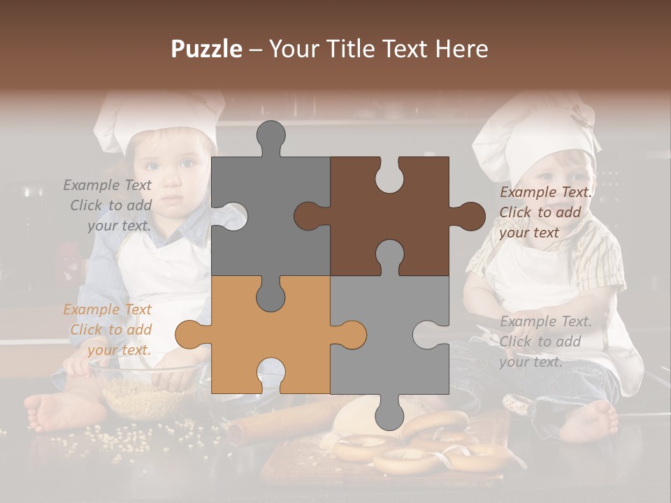 Snack Lunch Calorie PowerPoint Template