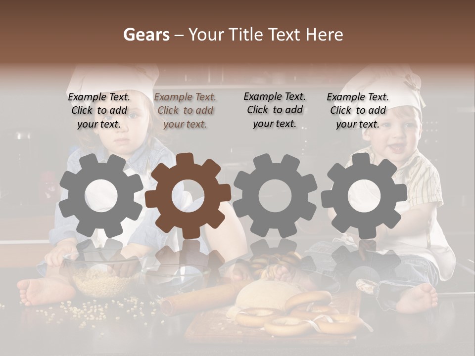 Snack Lunch Calorie PowerPoint Template