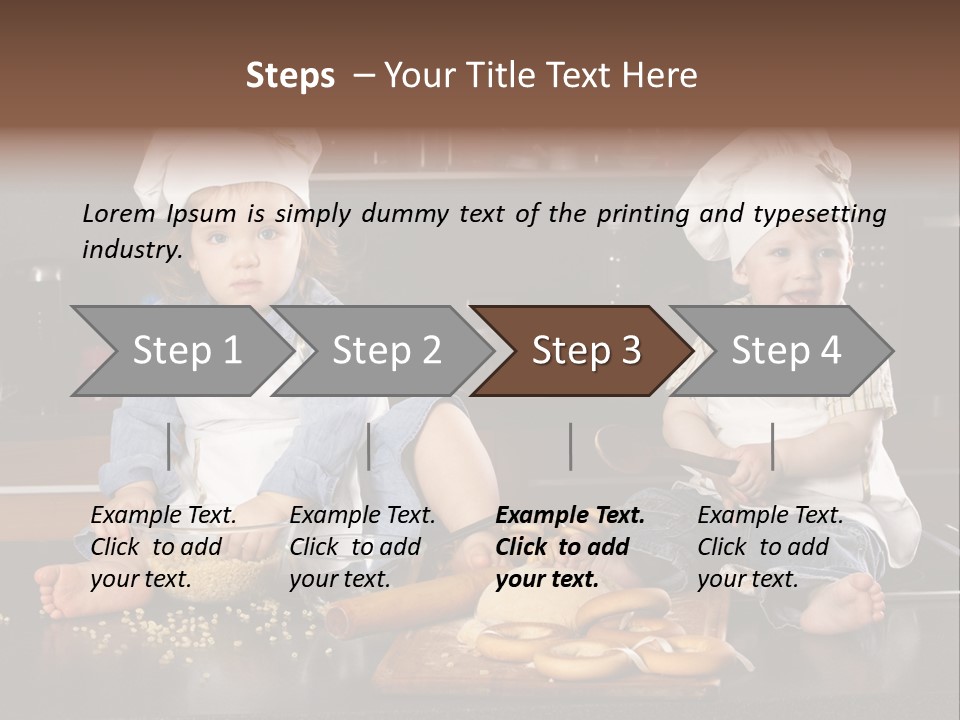 Snack Lunch Calorie PowerPoint Template