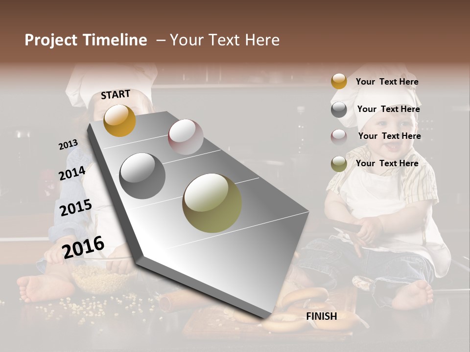 Snack Lunch Calorie PowerPoint Template