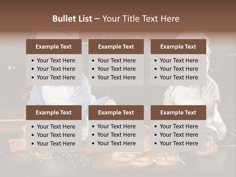 Snack Lunch Calorie PowerPoint Template