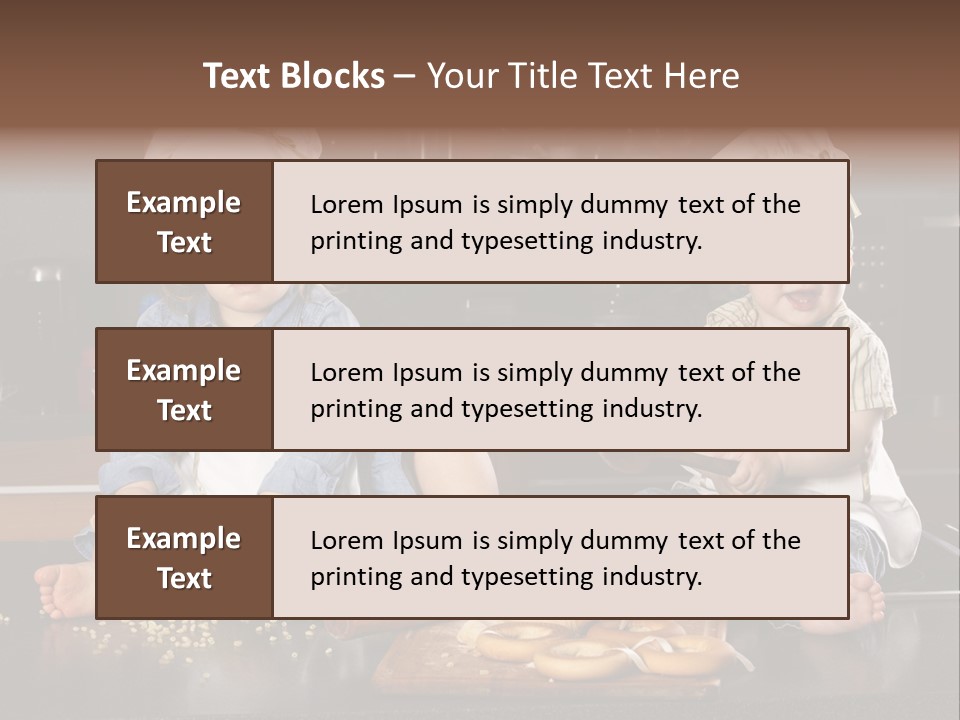 Snack Lunch Calorie PowerPoint Template