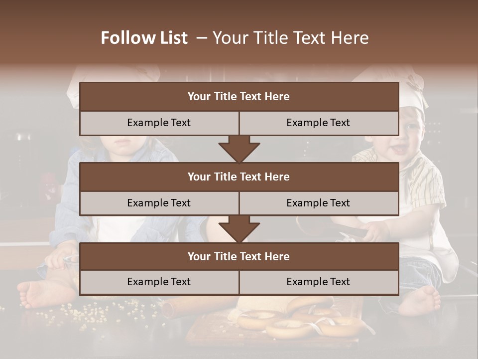 Snack Lunch Calorie PowerPoint Template