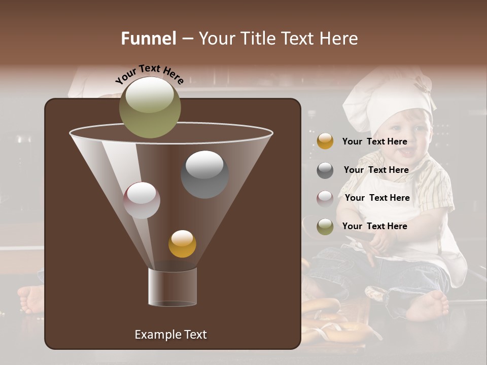 Snack Lunch Calorie PowerPoint Template