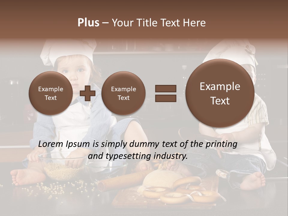Snack Lunch Calorie PowerPoint Template