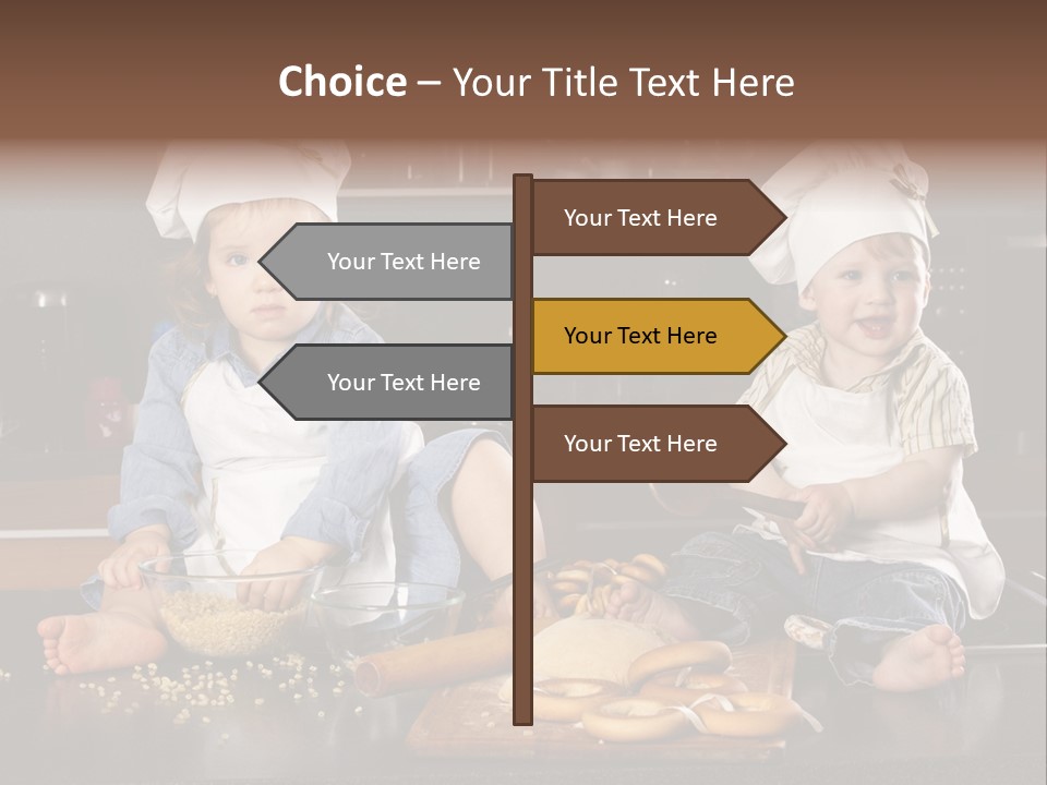 Snack Lunch Calorie PowerPoint Template