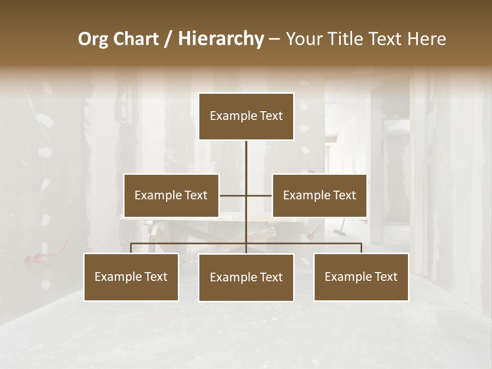 Concrete Room Gray PowerPoint Template