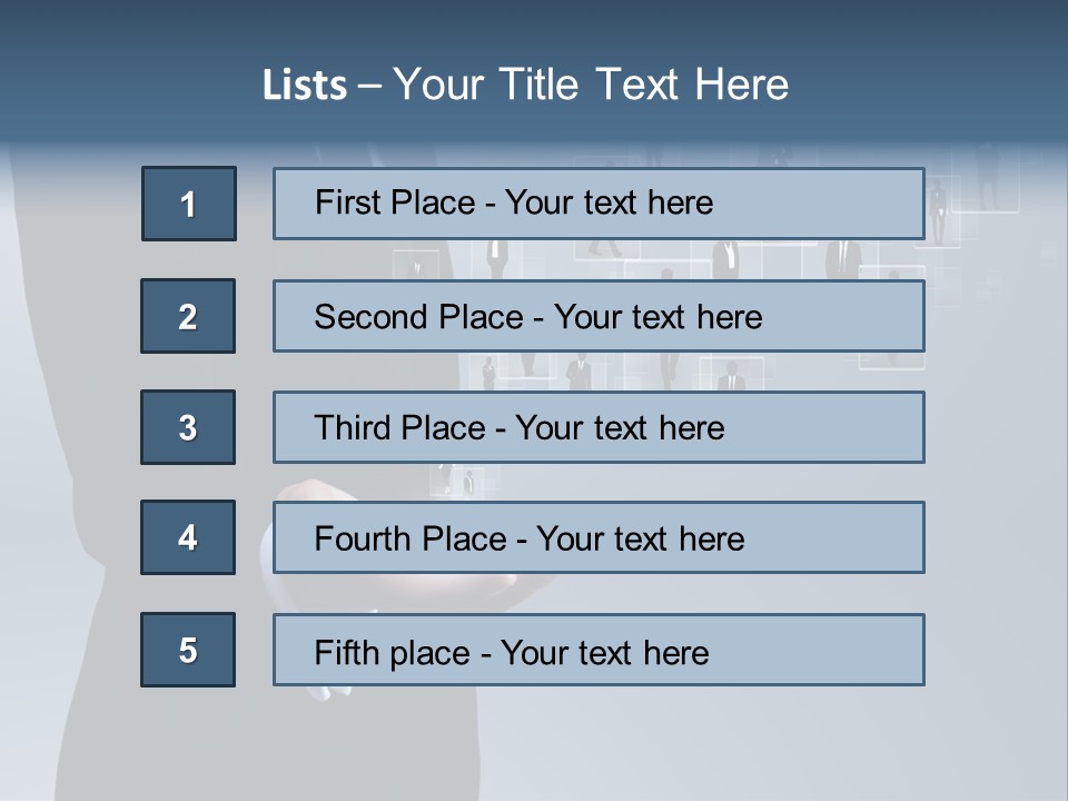 Occupation Executive Wisdom PowerPoint Template