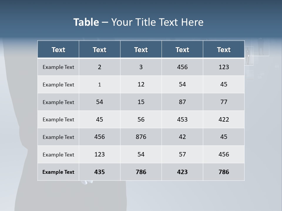 Occupation Executive Wisdom PowerPoint Template