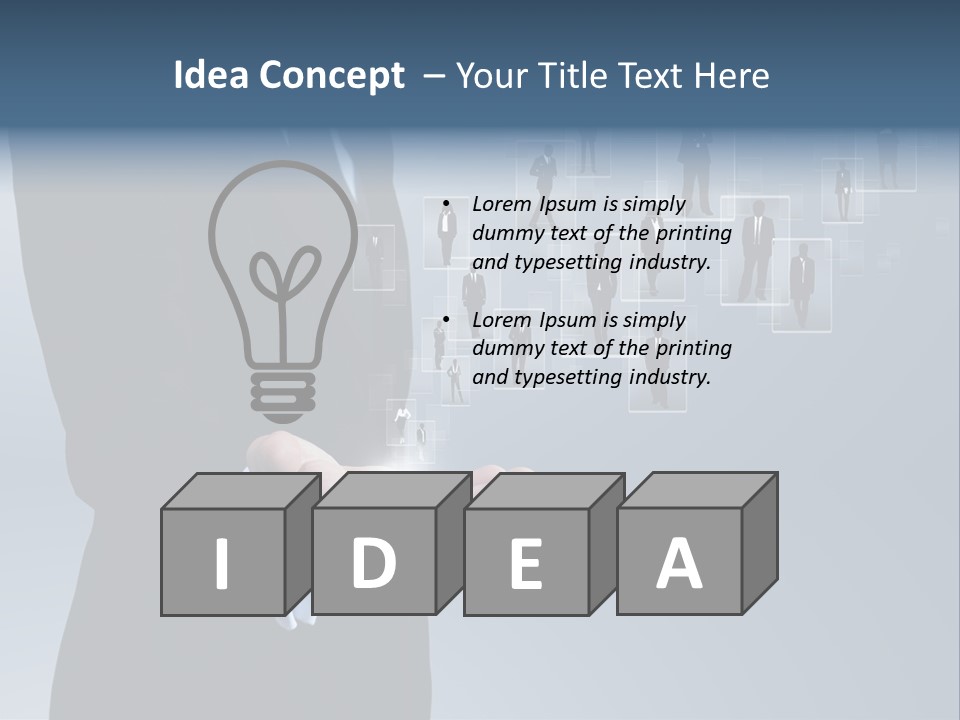 Occupation Executive Wisdom PowerPoint Template