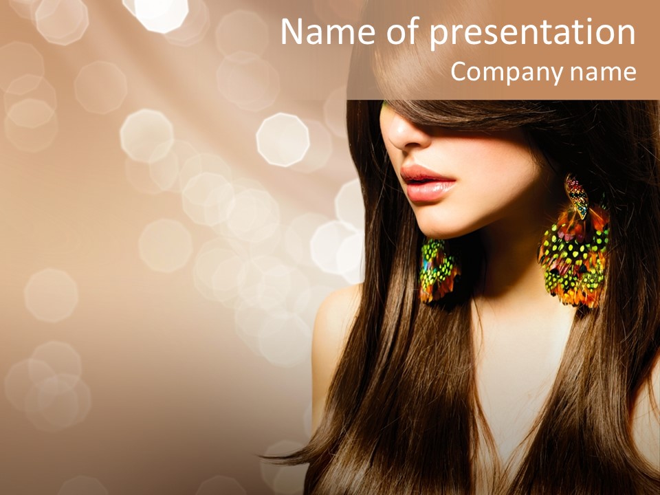 Studio Style Glamour PowerPoint Template