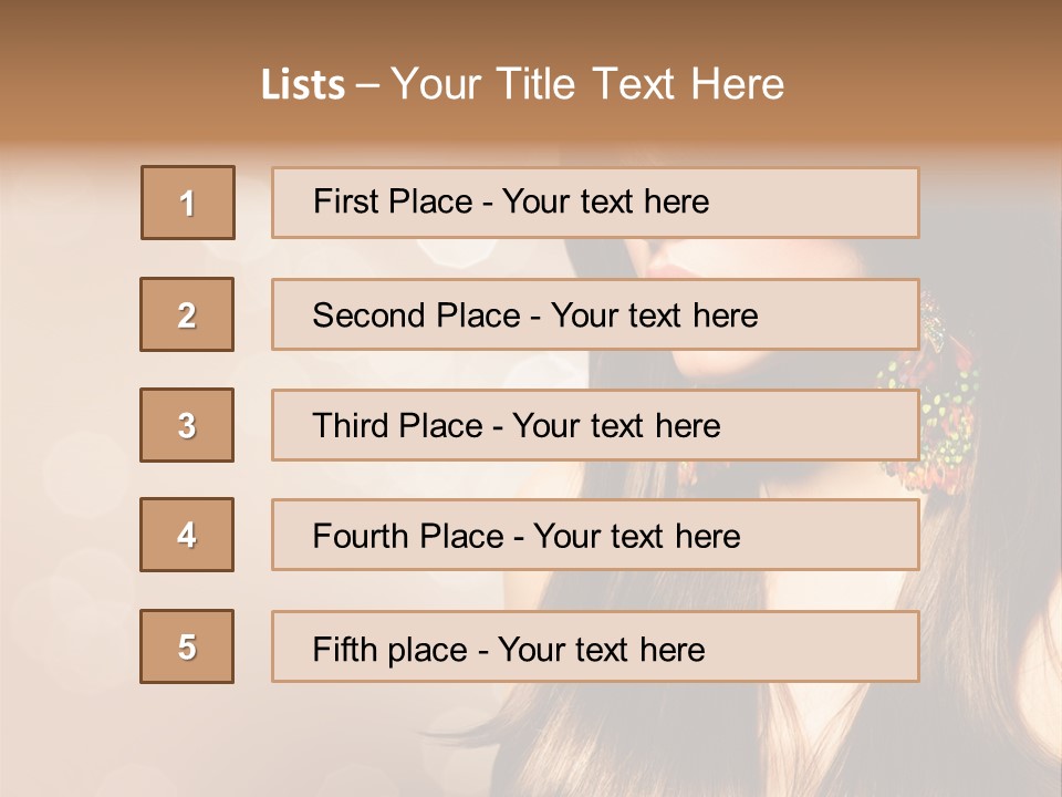 Studio Style Glamour PowerPoint Template