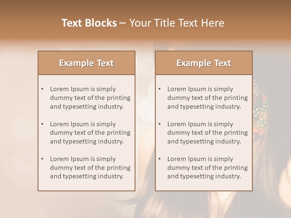 Studio Style Glamour PowerPoint Template