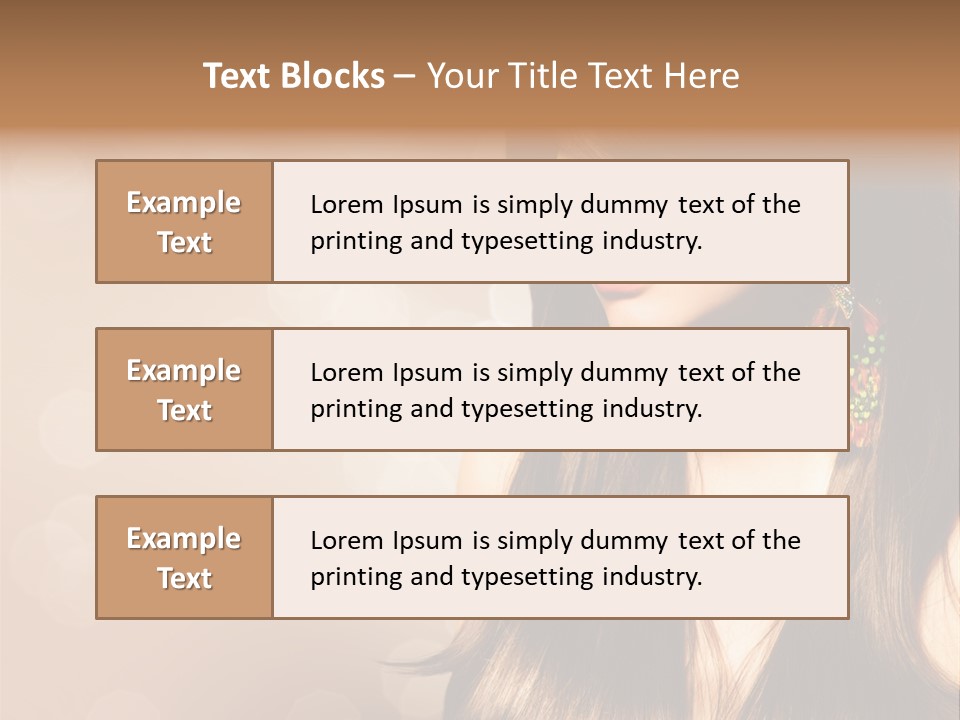 Studio Style Glamour PowerPoint Template